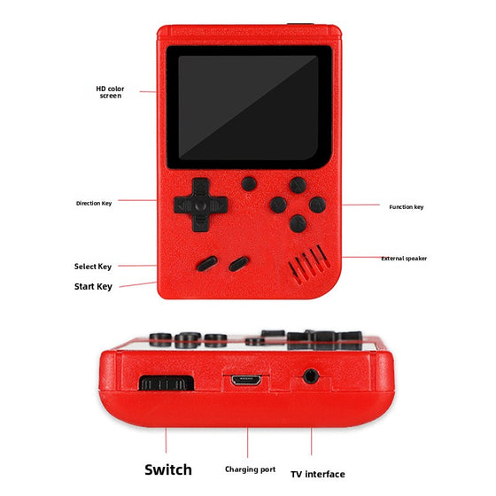 Handheld transparent color handheld game Gaming Electronics product image 4