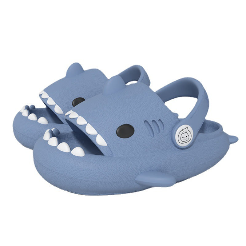 Children Cartoon Shark EVA Slippers