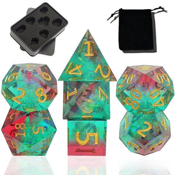 Resin Pointed Dice for Tabletop RPG product image 4