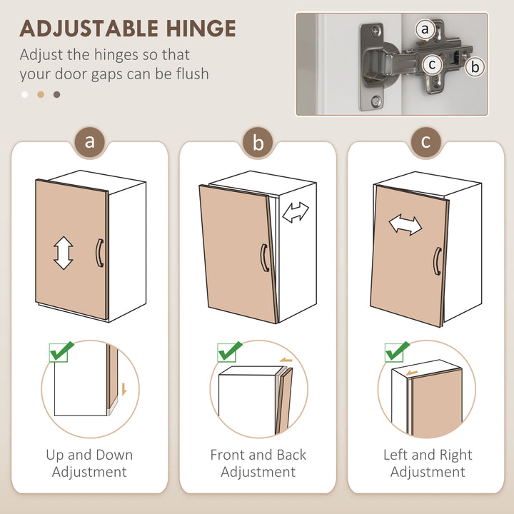 Kitchen pantry cabinet tilt out bin compartment