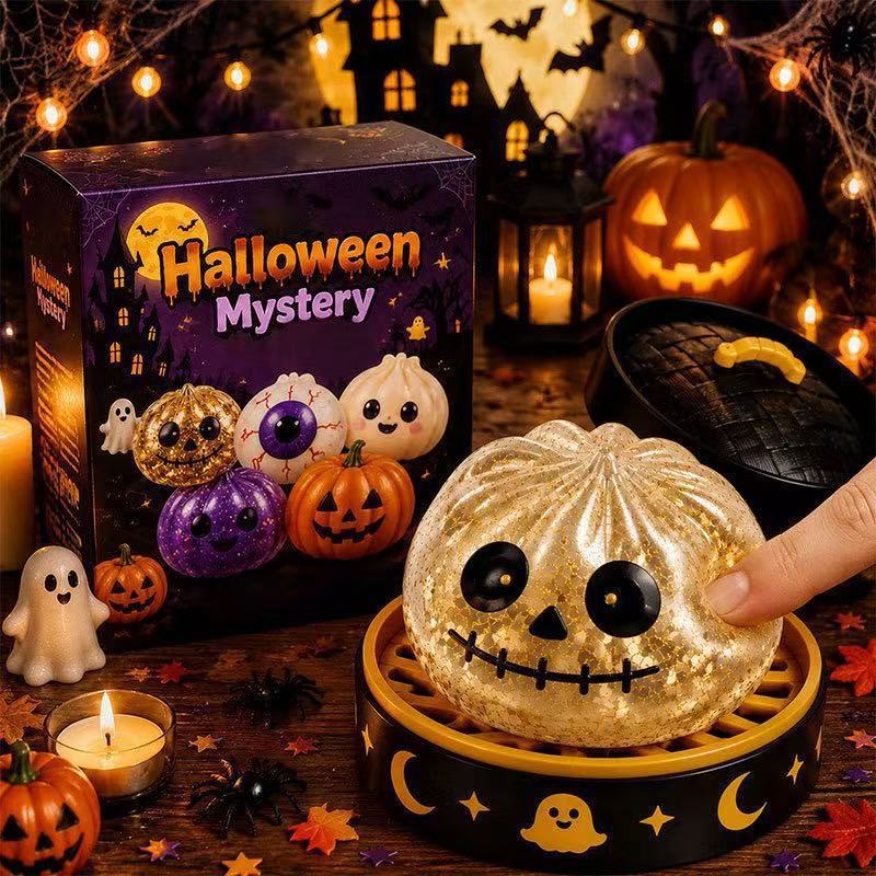 Halloween Glitter Squeeze Stress Ball