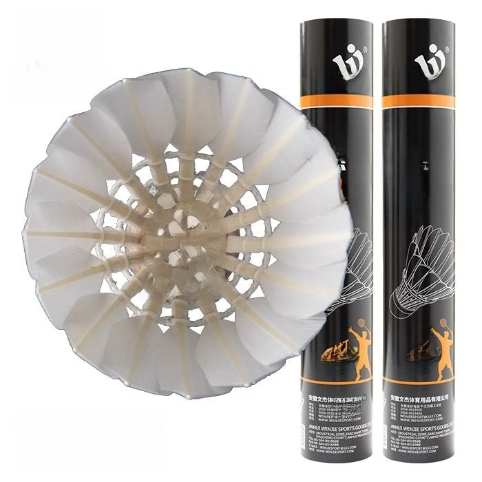 Durable flight stability training badminton