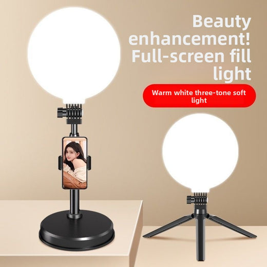 Adjustable LED Ring Light with Stand for Photography