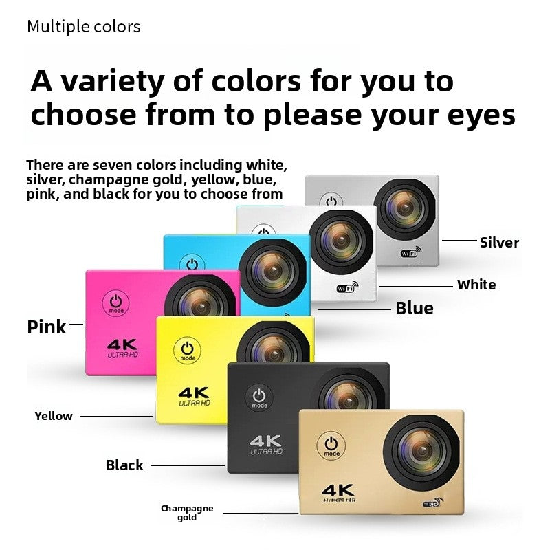 4K Wifi Waterproof Sports Camera