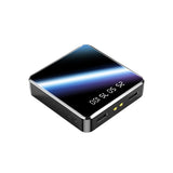 Power bank charging itself via a wall adapter