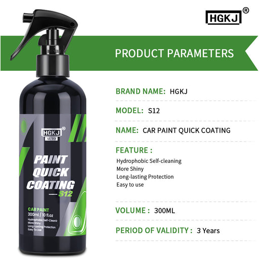 Hydrophobic Car Coating Water Repellent