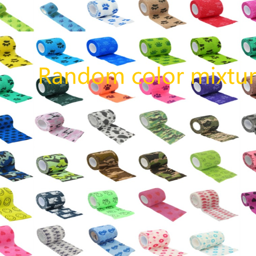 Camouflage writing finger bandage