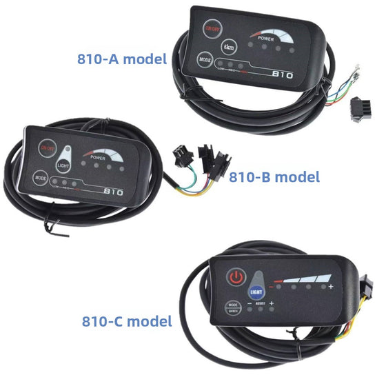 810 LED Display Instrument with Gear Shift