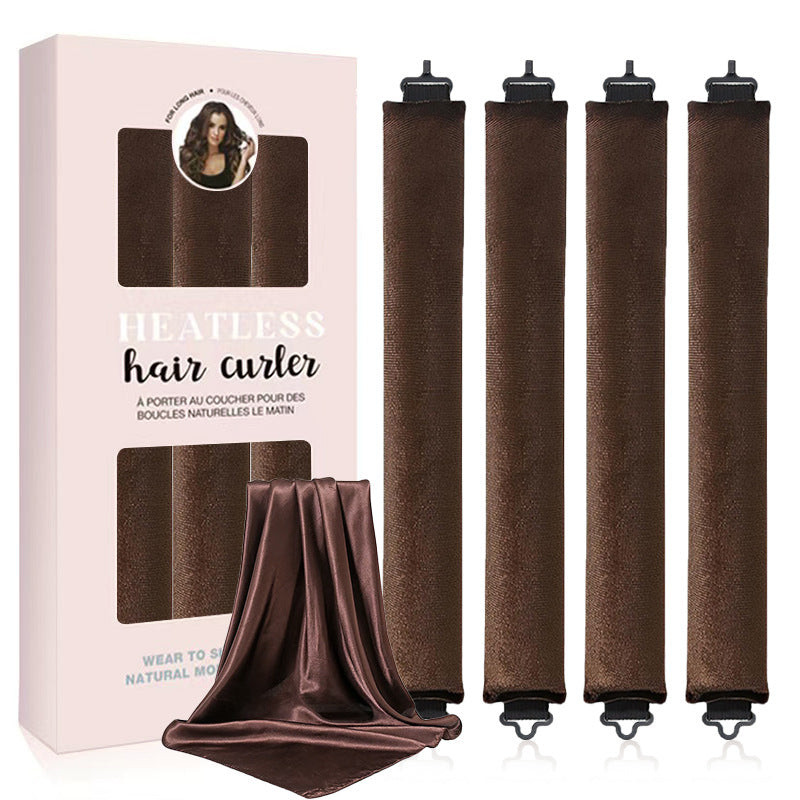No-Heat Overnight Hair Curling Rod Set for Fluffy Big Waves