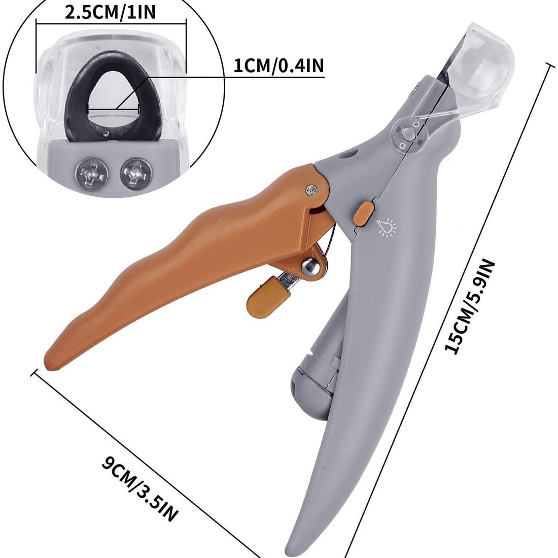 LED Illuminated Pet Nail Clipper for Cats and Dogs product image 2