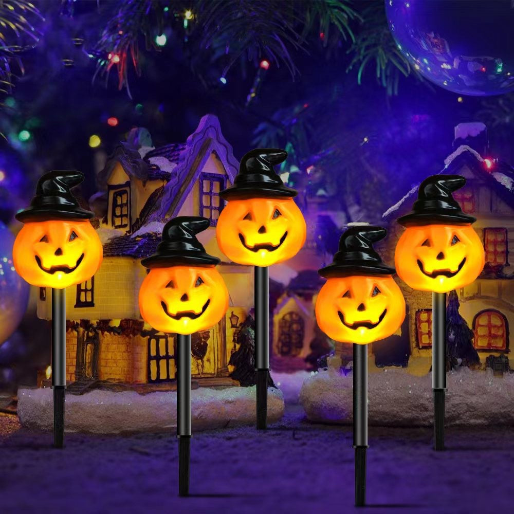 Halloween Solar Pumpkin Ground Lamp