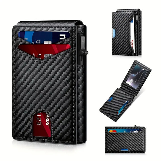 RFID blocking auto eject card holder, photo 4