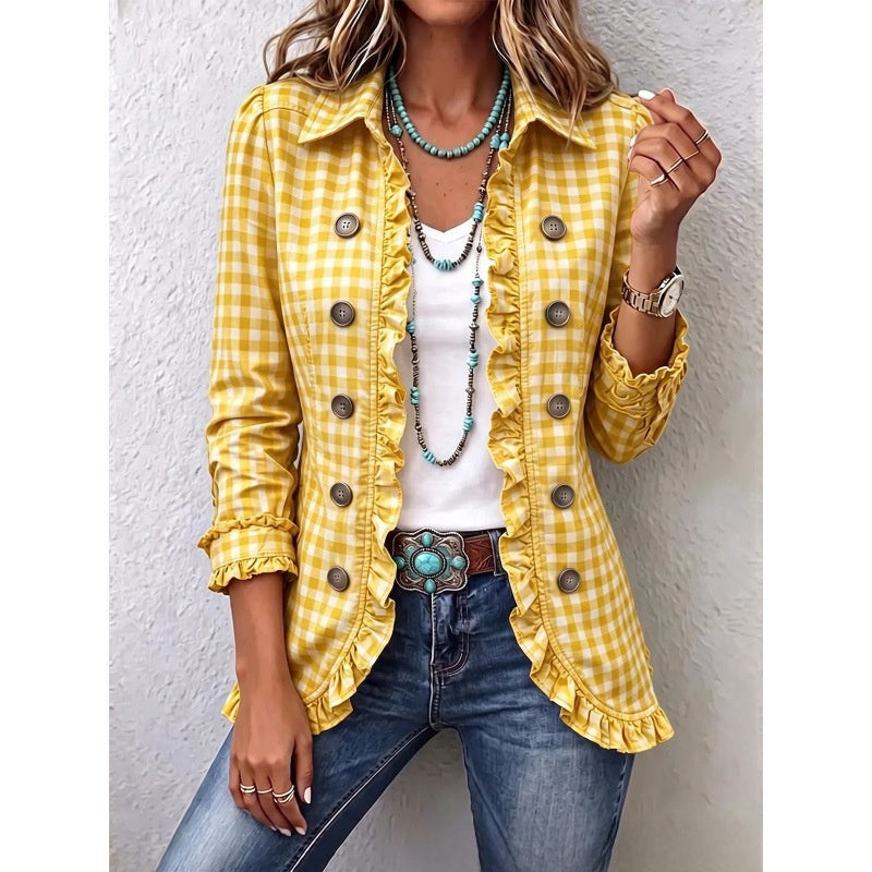 Women's fashionable long-sleeved