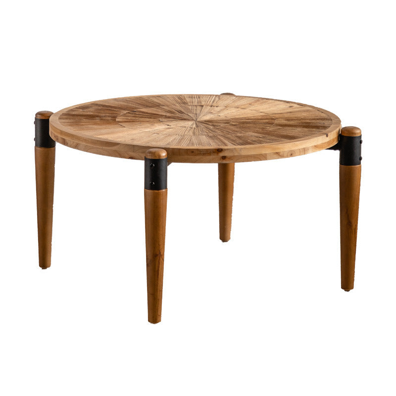 American Country Style Solid Wood Coffee Table