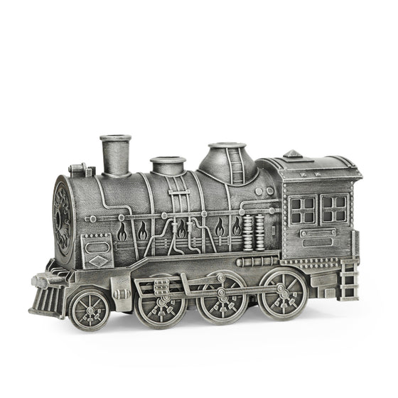 Steam Train Essential Oil Diffuser – Vintage Locomotive Humidifier with Smoke Ring Mist, Remote & Light | Gift for Train Lovers