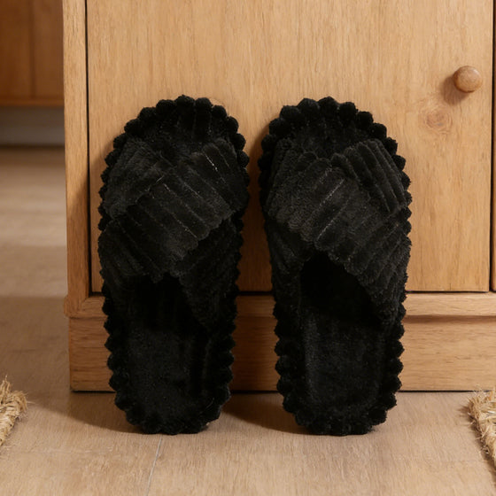 Women's cross-strap indoor slippers, photo 6