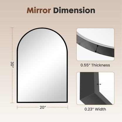 Metal Frame Bathroom Wall Vanity Mirror