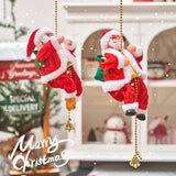 Santa Claus climbing rope toy