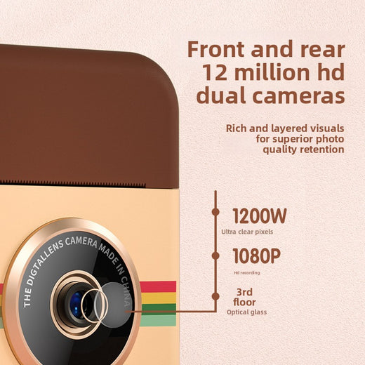 Kids print camera