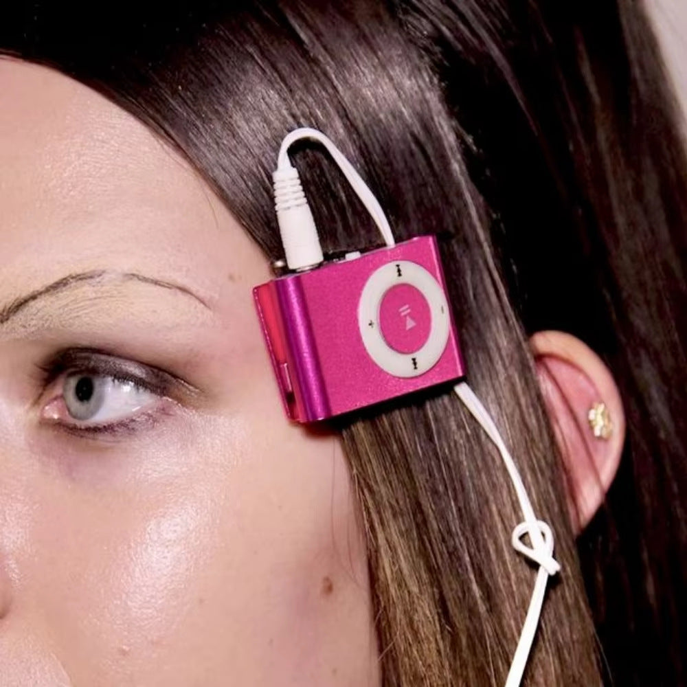 Original MP3 Music Note Hair Clips