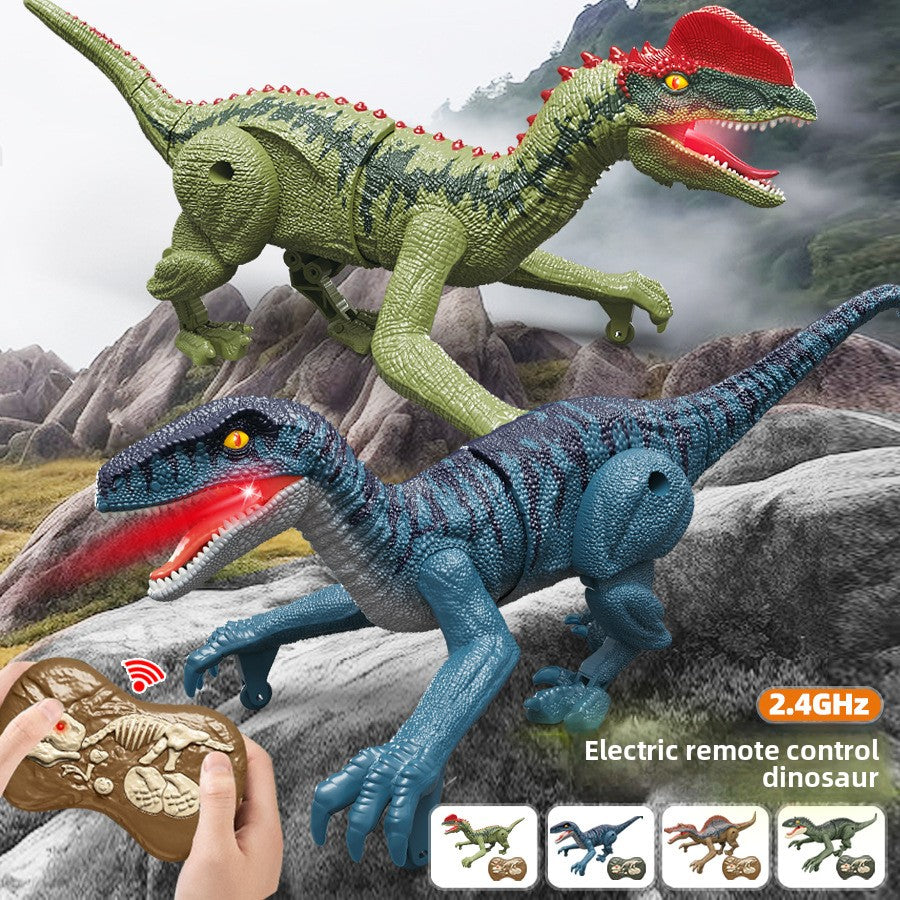 Mini 2.4G Remote Control Dinosaur Toy with Sound and Light