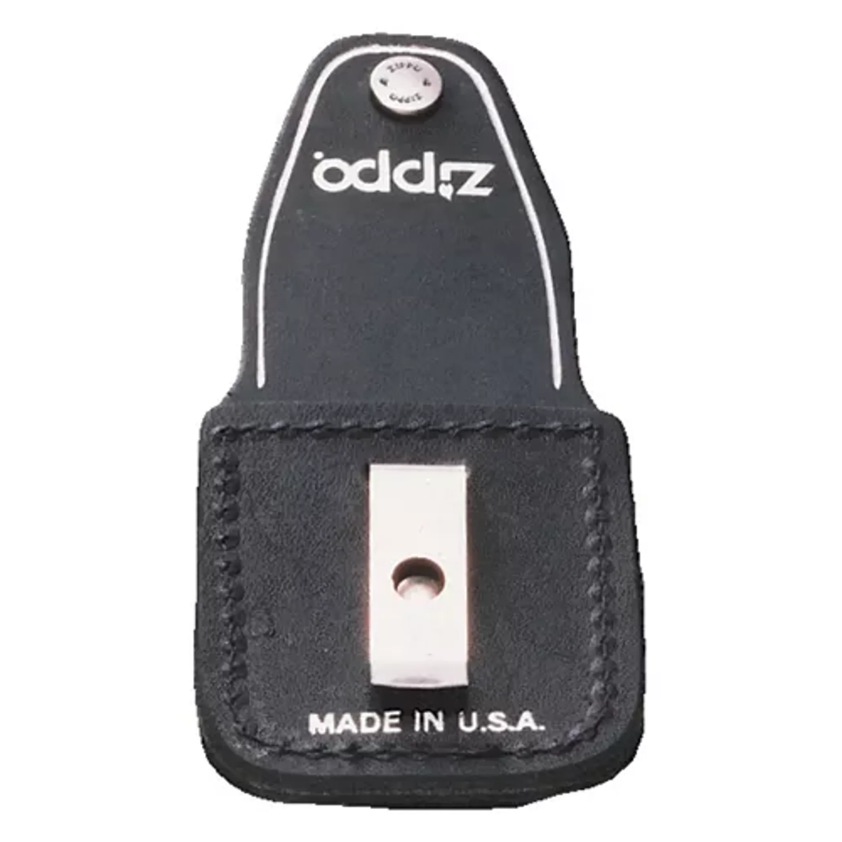 Zippo Black Lighter Pouch with Clip