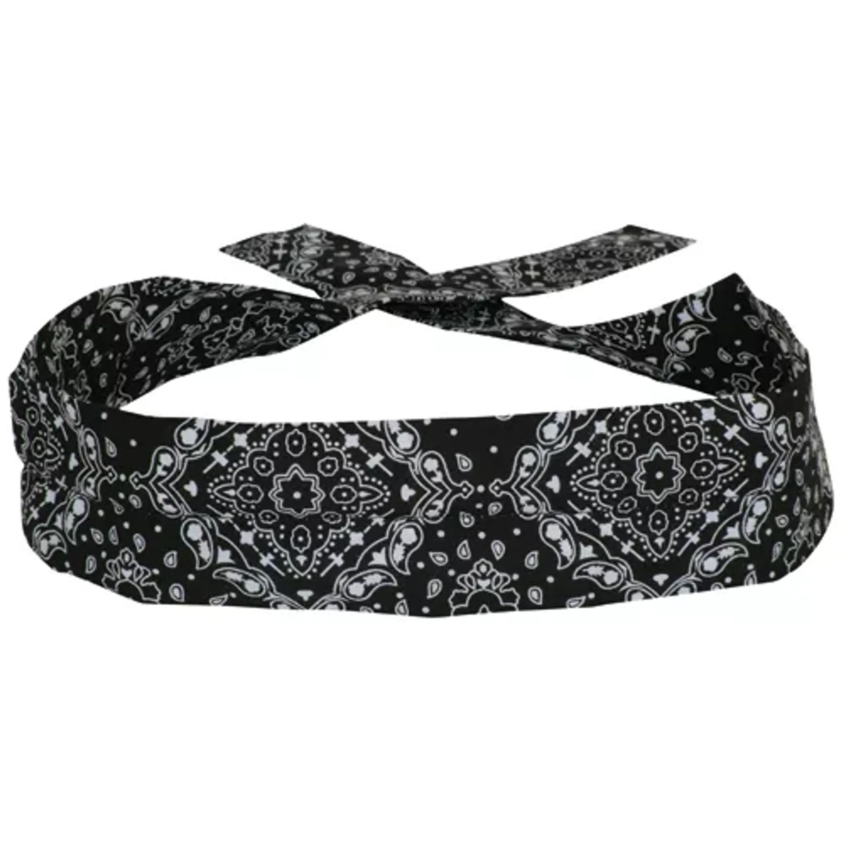 Cooldanna Cooling Bandana 6-Pack - Black Paisley
