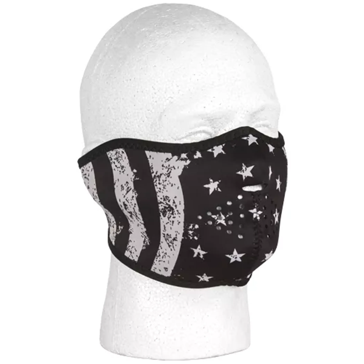 Neoprene Thermal Half Mask - Vintage Flag