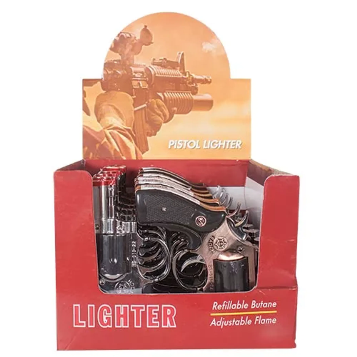 Revolver Torch Lighter 12 Pack