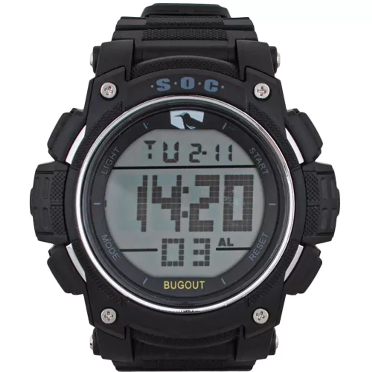S.O.C. Digital Watch - Black