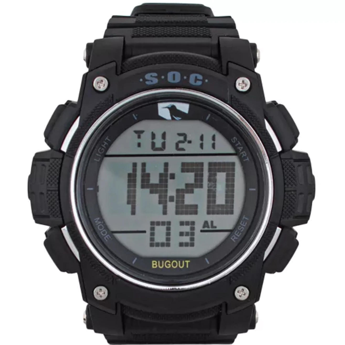 S.O.C. Digital Watch - Black
