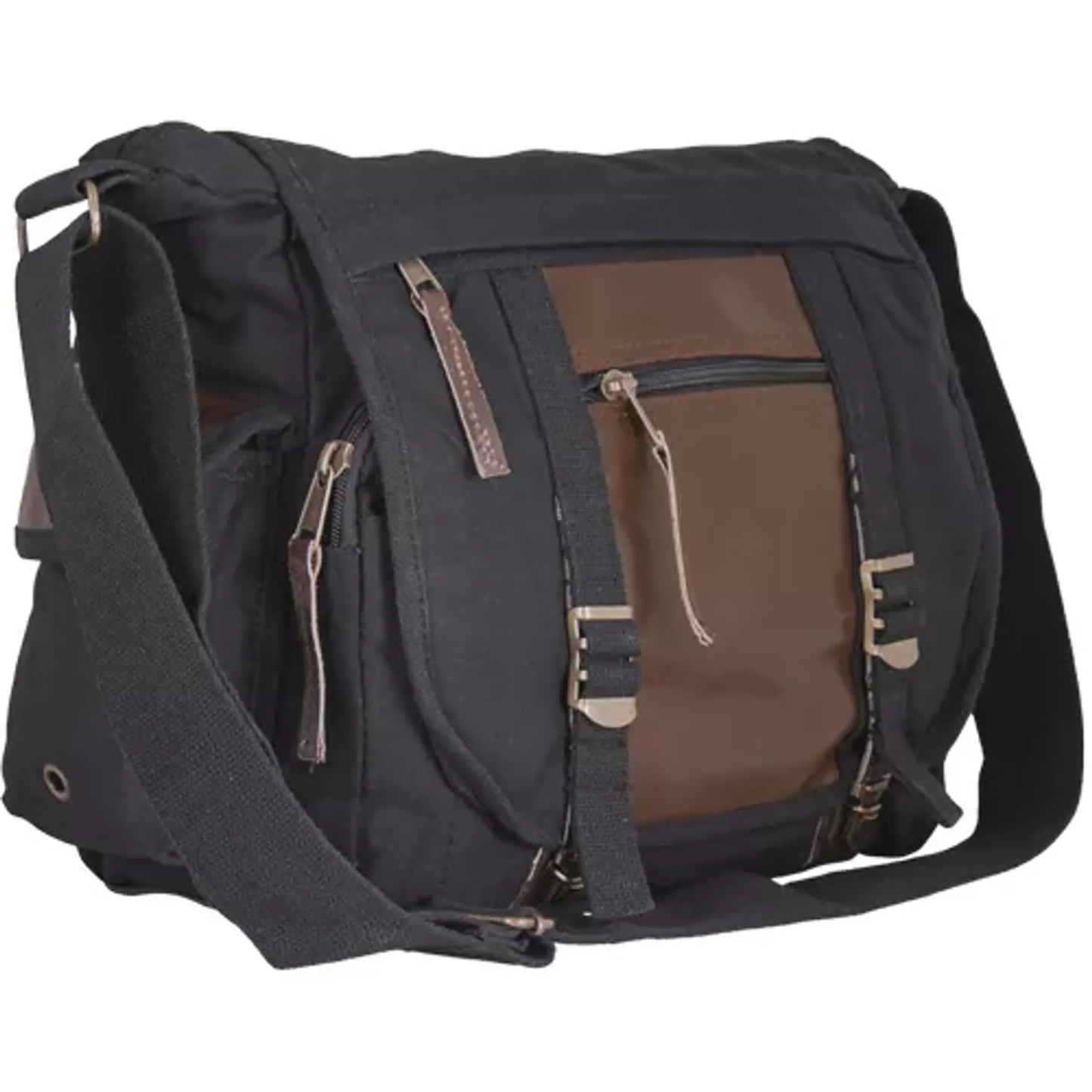 Deluxe Concealed-Carry Messenger Bag - Vintage Olive Drab