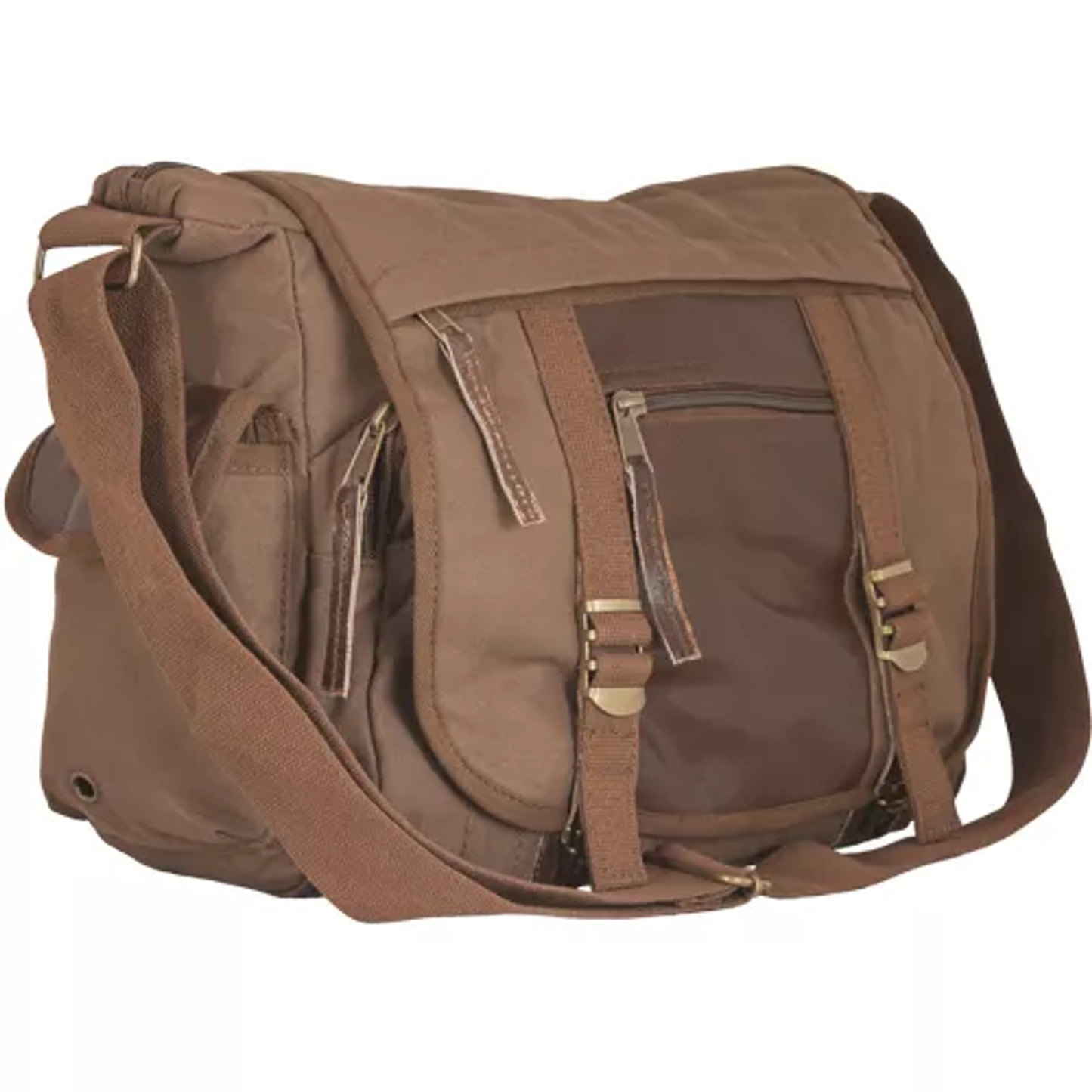 Deluxe Concealed-Carry Messenger Bag - Vintage Olive Drab