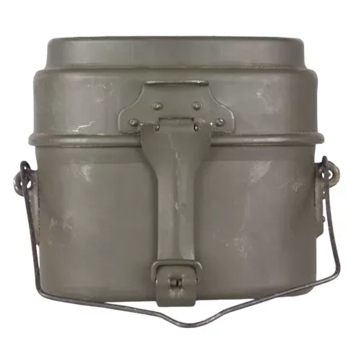 Hungarian Army 2-Piece Mess Kit (Used) - Olive Drab