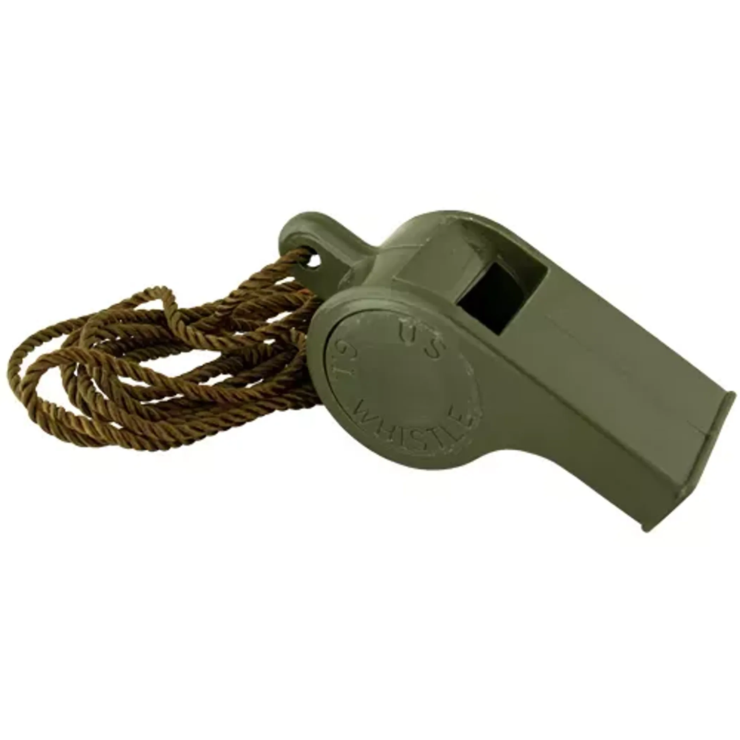 GI Style Plastic Whistle - 12 Pack