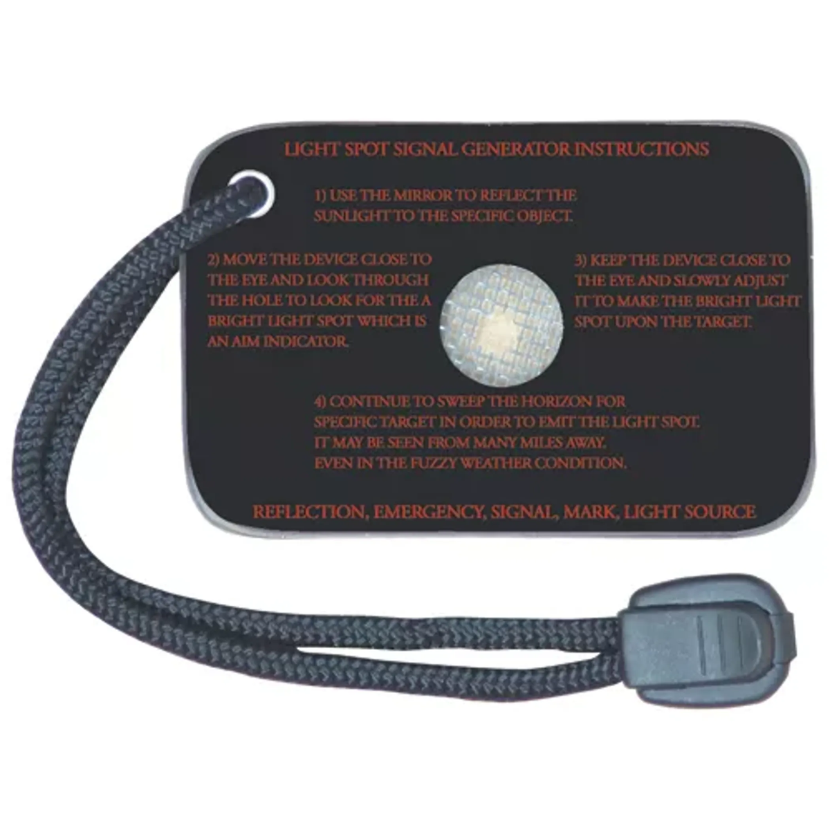 Mil-Spec 2" x 3" Signal Mirror