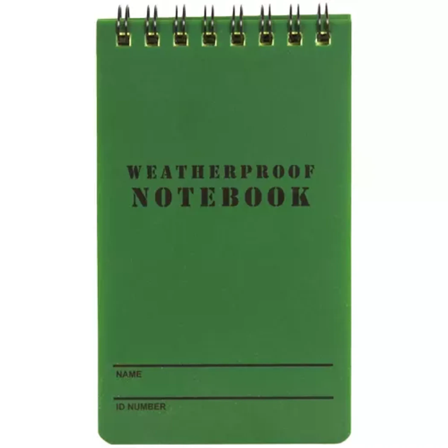 3" x 5" Military Style Weatherproof Notebook - 6 Pack