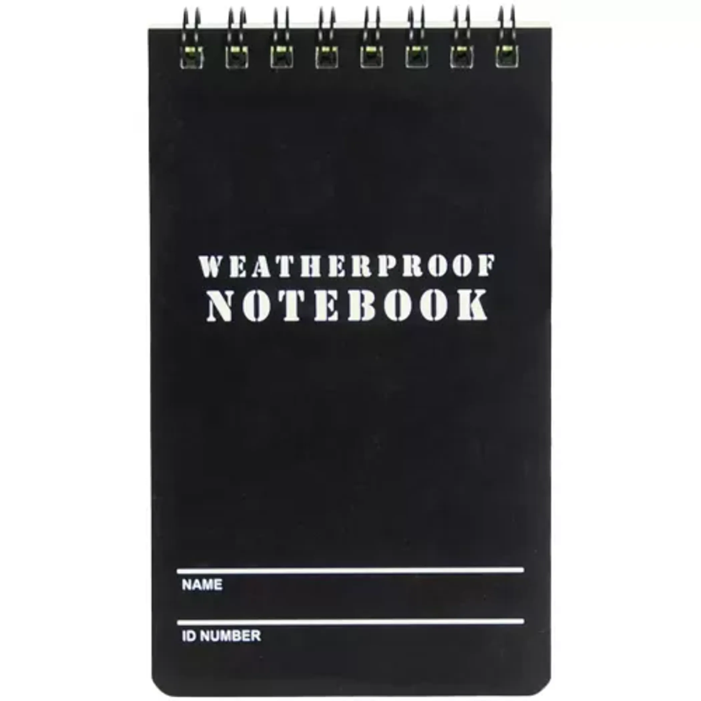 3" x 5" Military Style Weatherproof Notebook - 6 Pack