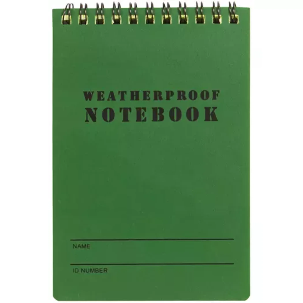 4" x 6" Military Style Weatherproof Notebook - 6 Pack