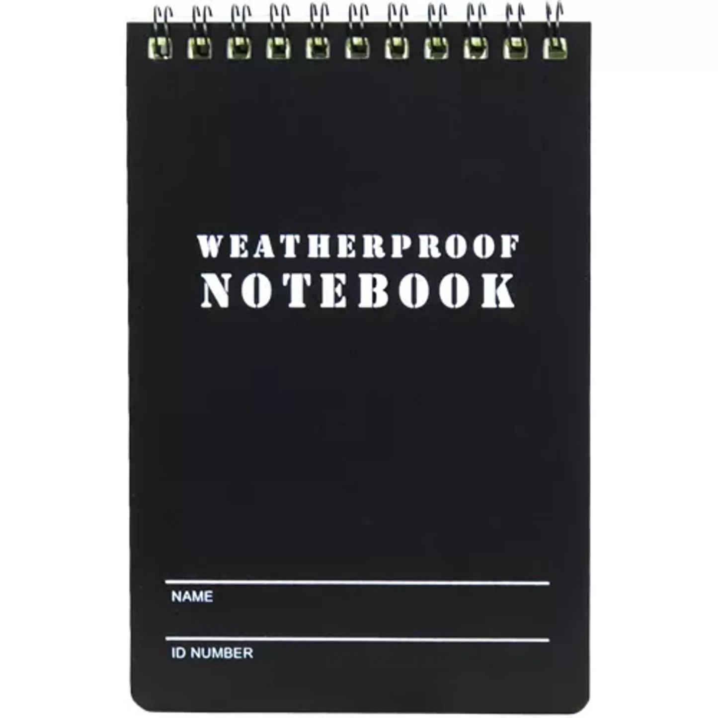 4" x 6" Military Style Weatherproof Notebook - 6 Pack