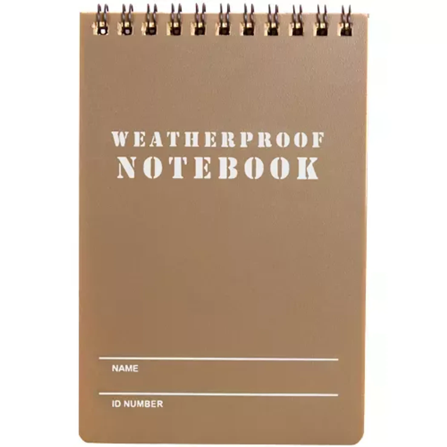 4" x 6" Military Style Weatherproof Notebook - 6 Pack