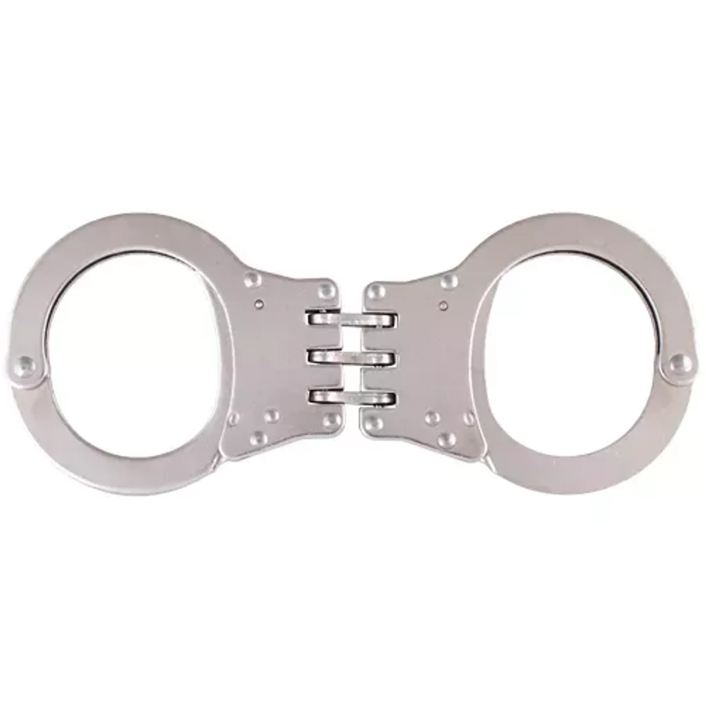 Detective Double-Lock Handcuffs with 3 Hinges