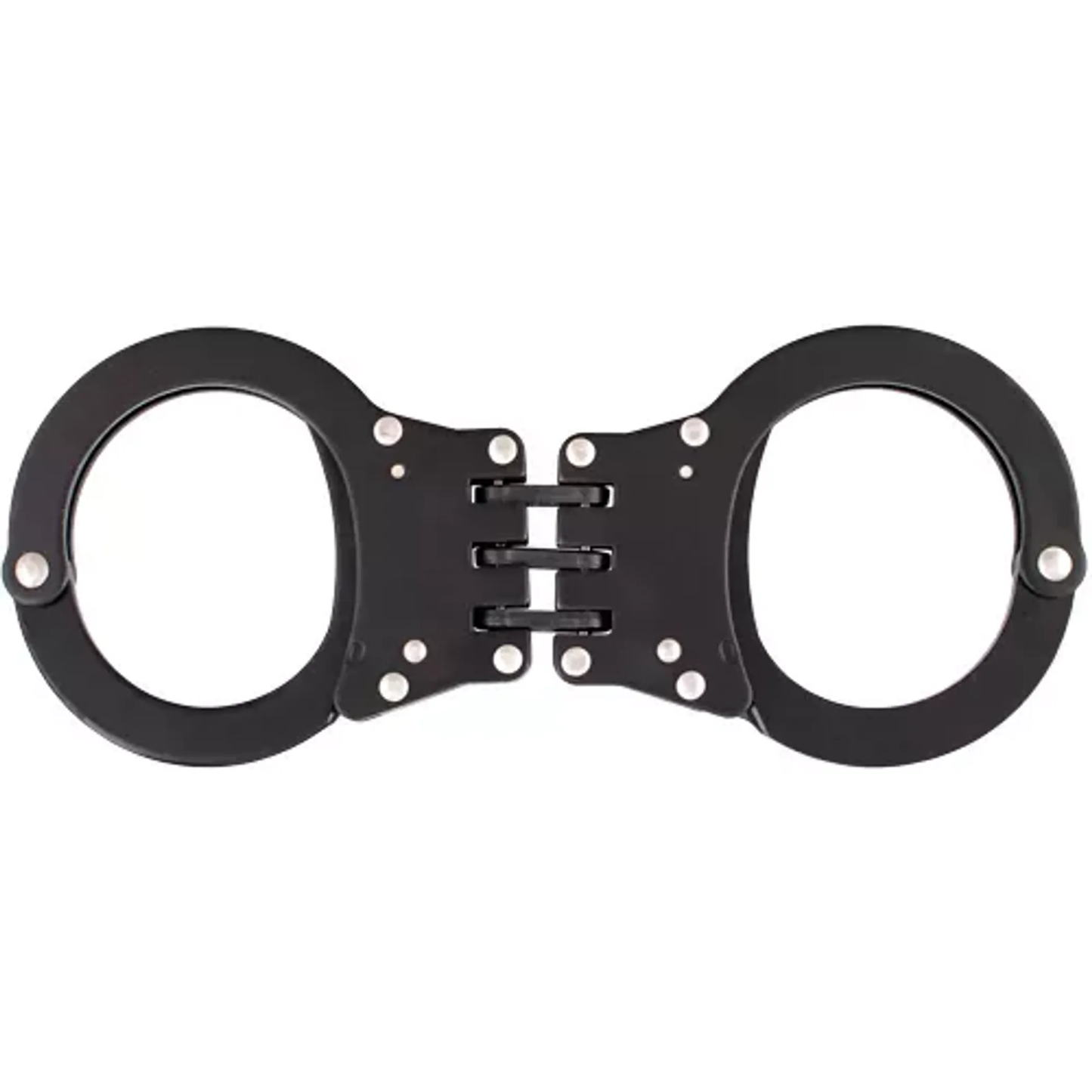 Detective Double-Lock Handcuffs with 3 Hinges
