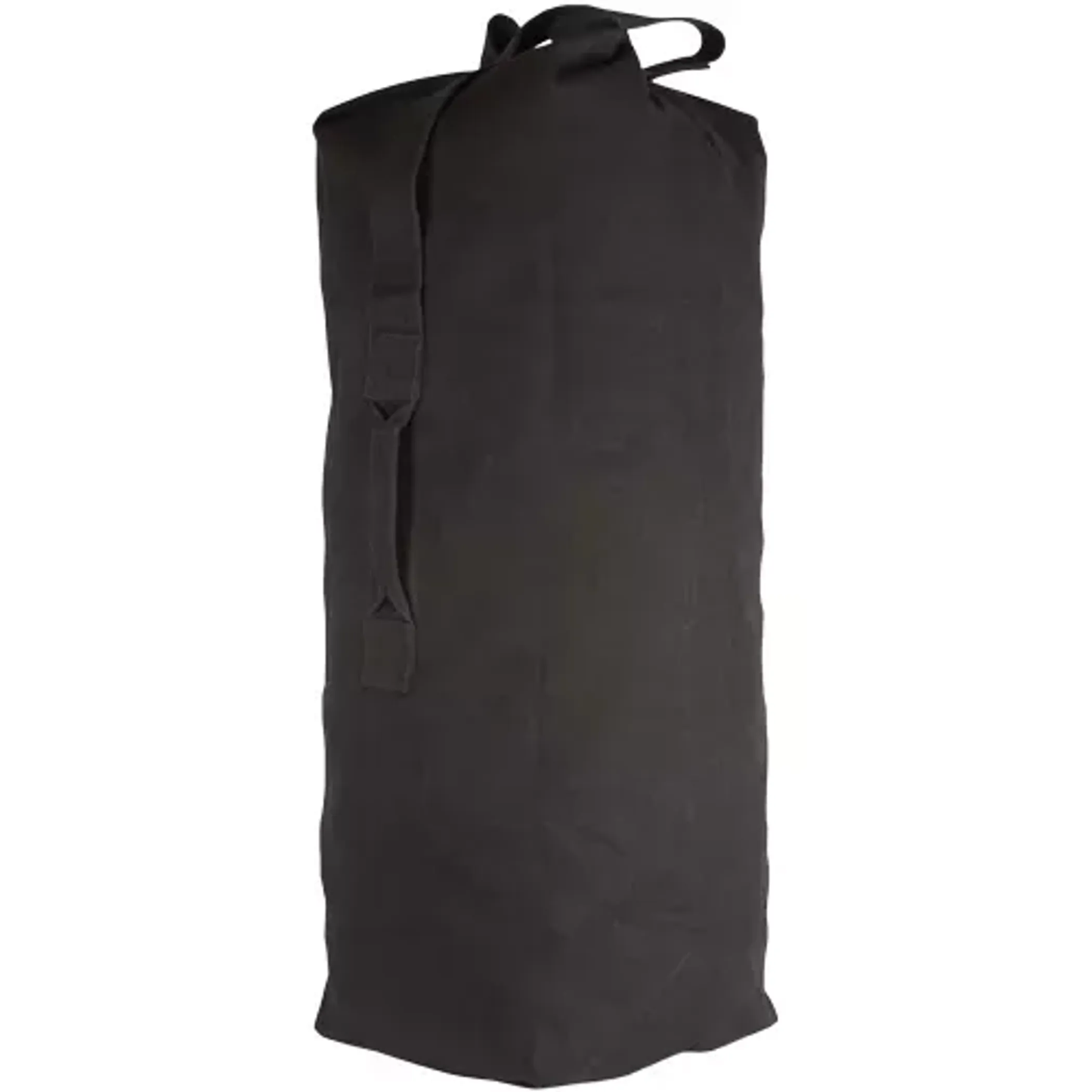 GI Style 21 x 36 Top Load Duffle Bag - Black