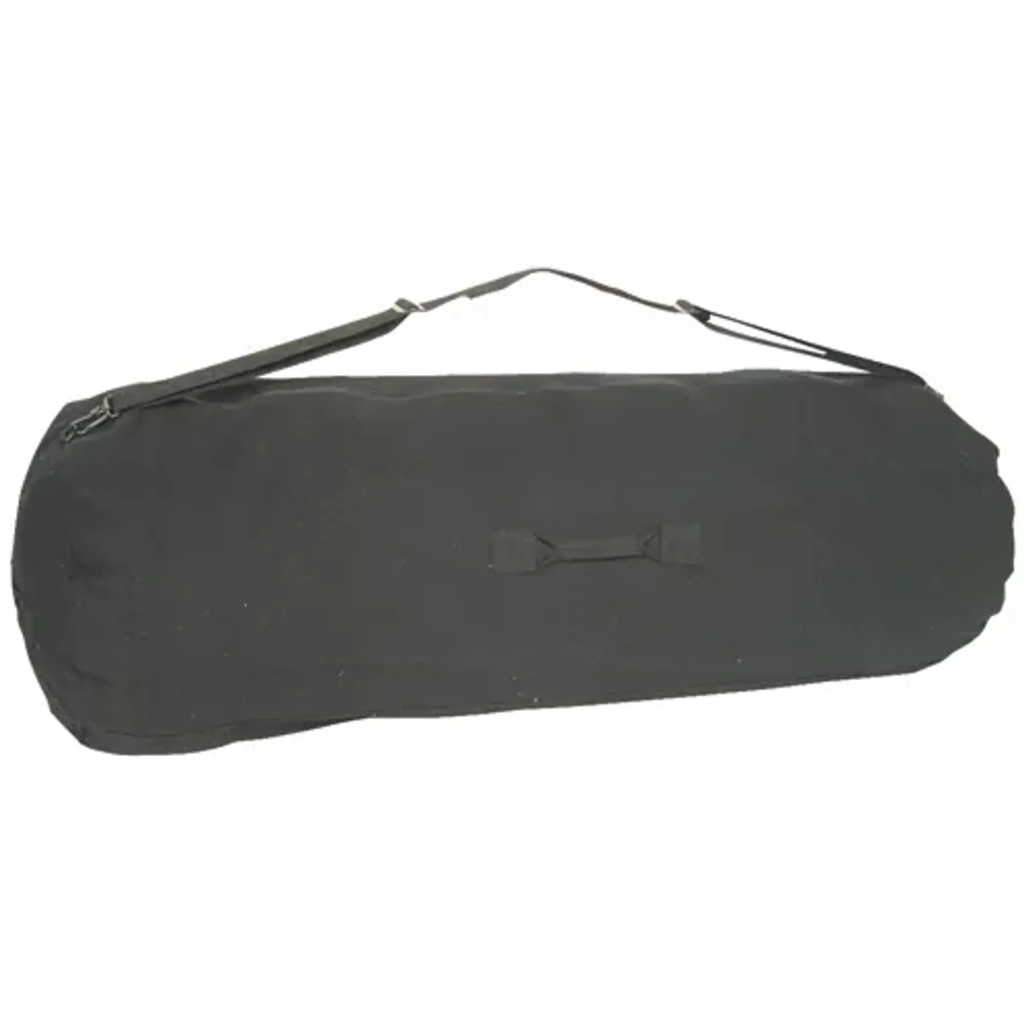 GI Style 21 x 36 Zippered Duffle Bag - Black