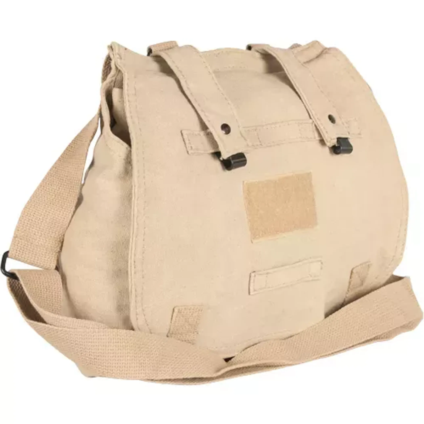 Retro Hungarian Shoulder Bag With Plain Flap