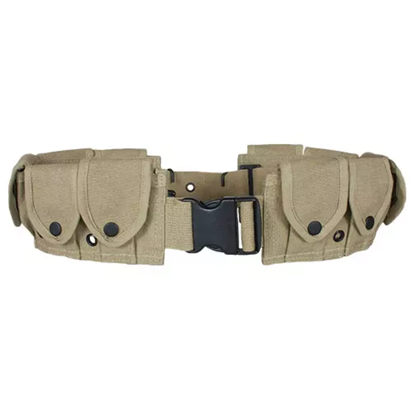 GI Style 10-Pocket Canvas Cartridge Belt