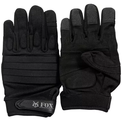 Flex-Knuckle Raid Gloves - Black