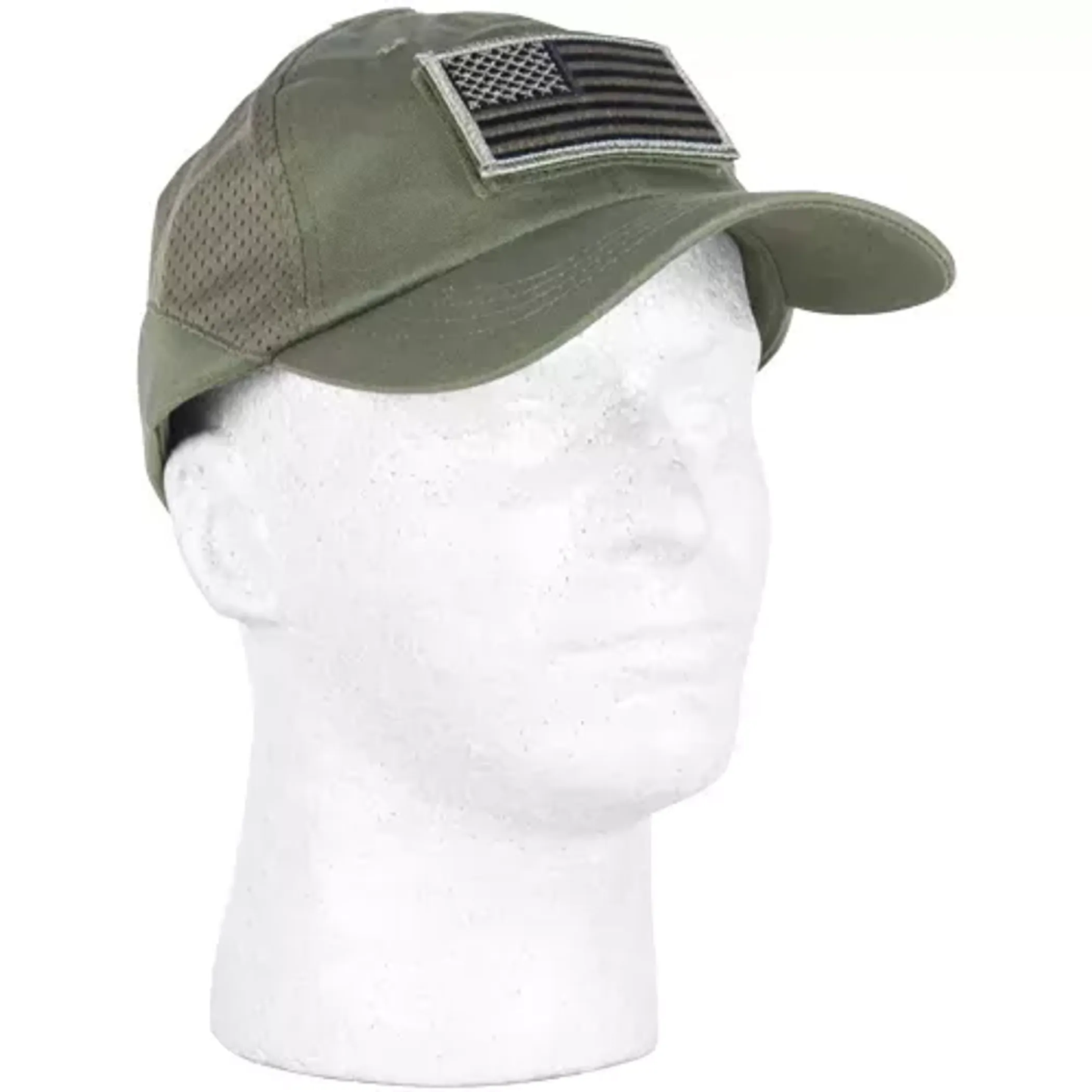Tactical Mesh Cap With US Flag Patch