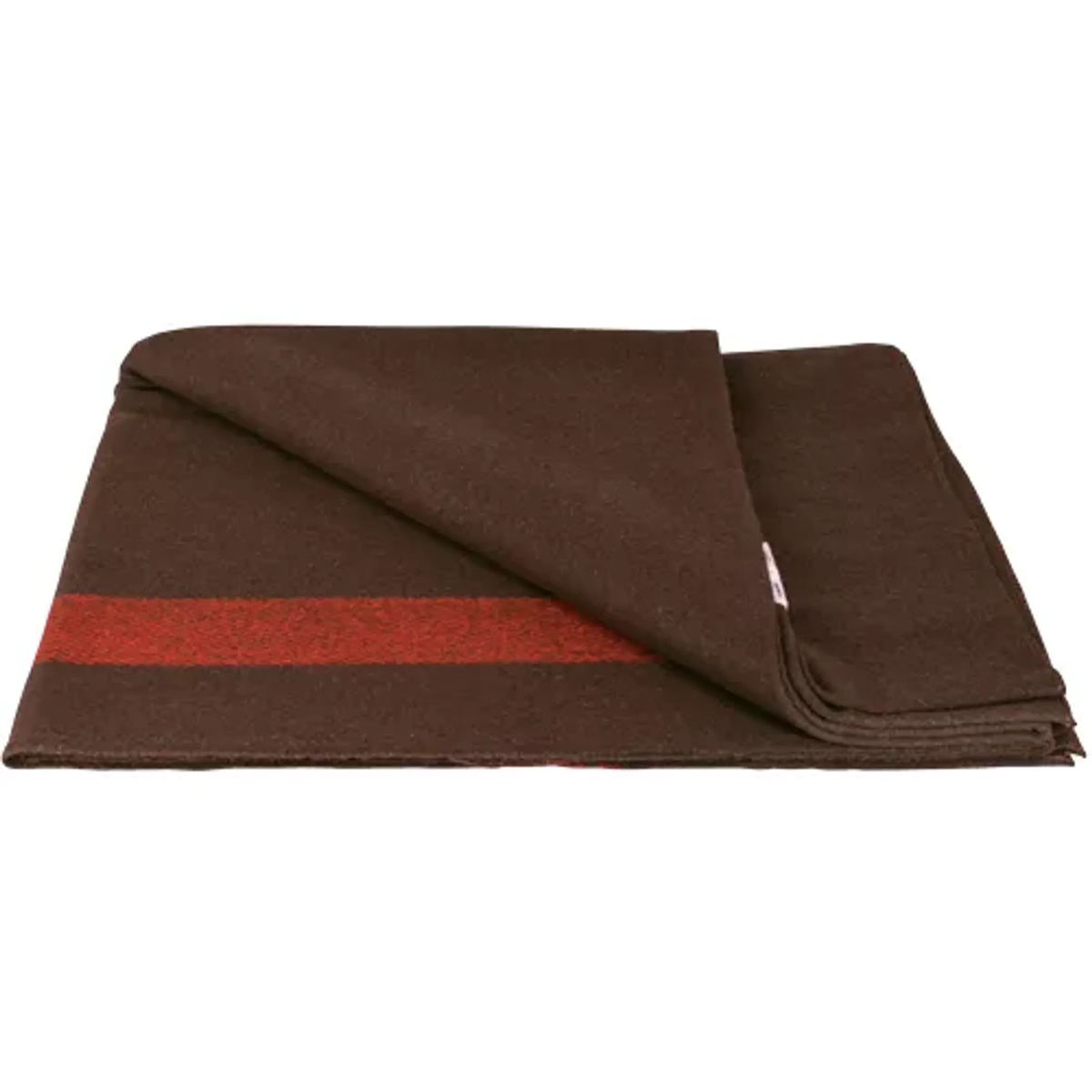 Swiss Army Style Blanket - Chestnut Brown
